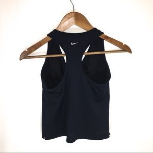 Nike Navy Athletic Racerback Tank Top